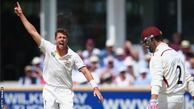 Australia bowler James Pattinson