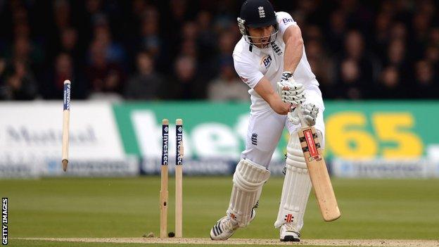 Nick Compton struggled for form in the home Tests against New Zealand in May