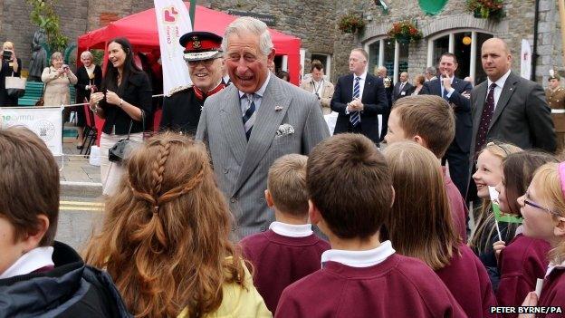 Prince with Llandovery Primary School