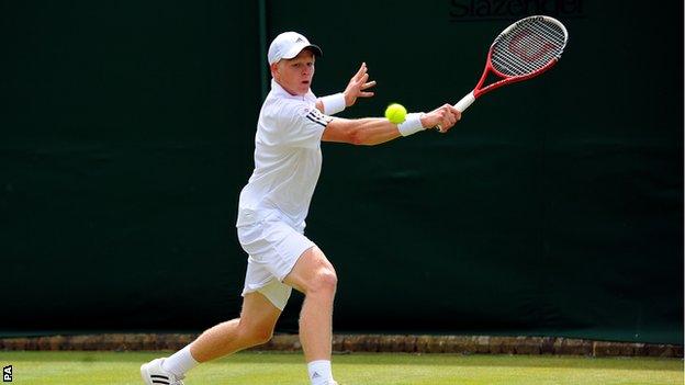 Britain's Kyle Edmund