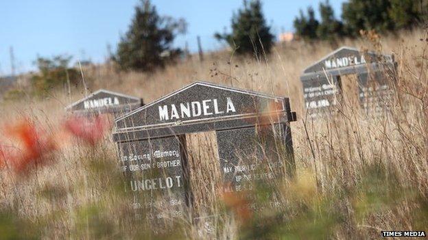 Mandela family graveyard, Qunu, Eastern Cape