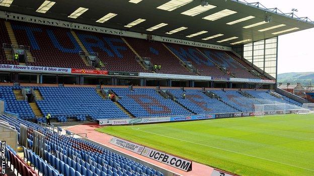 Turf Moor, home of Burnley