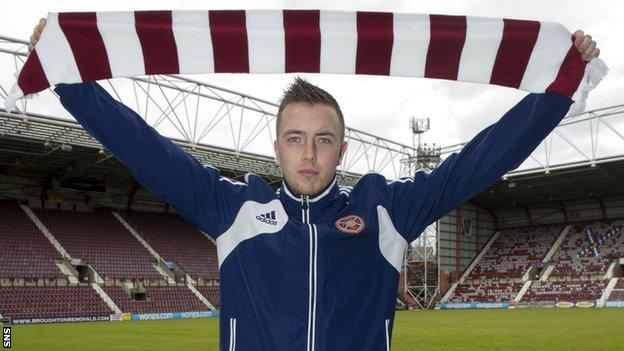 New Hearts captain Danny Wilson