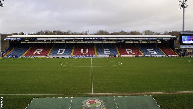 Ewood Park, home of Blackburn Rovers