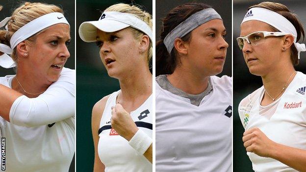 Lisicki v Radwanska and Bartoli v Flipkens