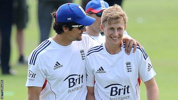 Alastair Cook & Joe Root