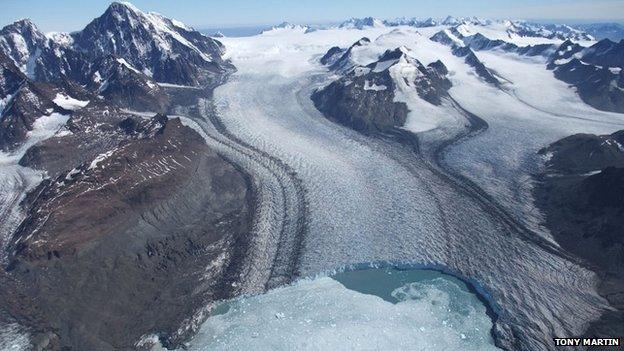 Nordenskjold glacier