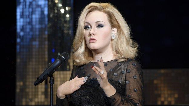 Waxwork of Adele