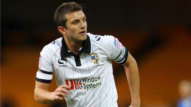 Port Vale skipper Doug Loft