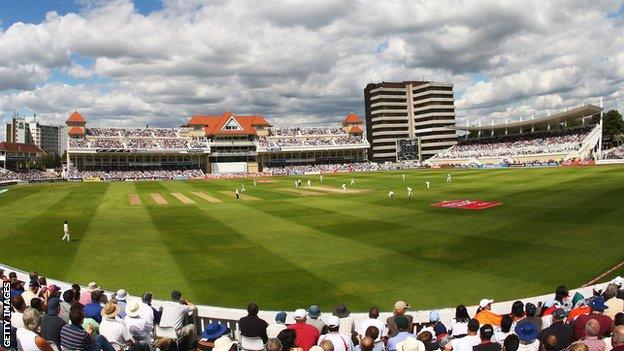 Trent Bridge, looking towards the Radcliffe Road End