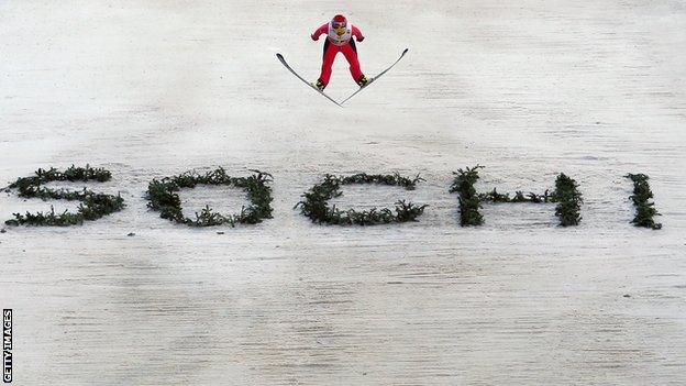 Sochi ski jump