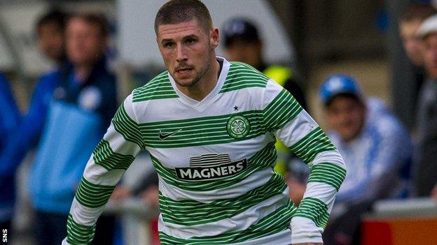 Celtic striker Gary Hooper