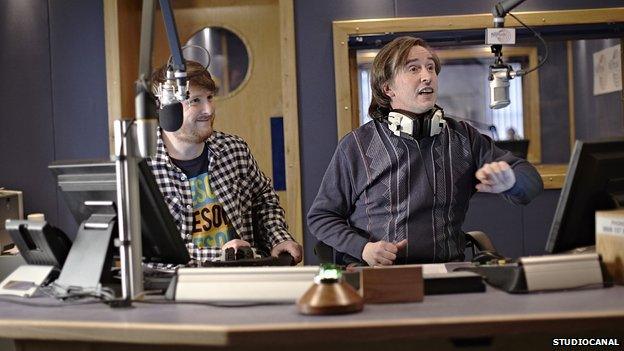 Scene from Alpha Papa starring Steve Coogan as Alan Partridge