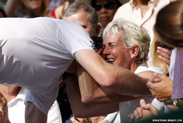 Andy and Judy Murray