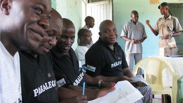 The prisoner paralegal team at Kamiti Maximum Security Prison