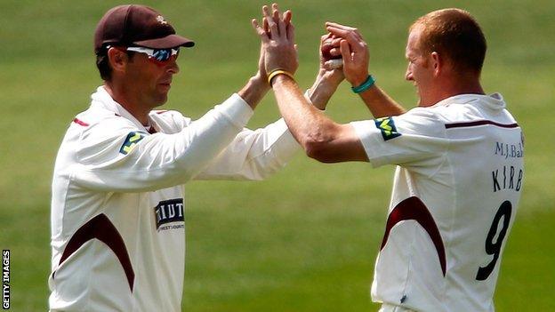 Marcus Trescothick and Steve Kirby