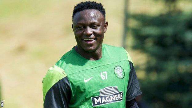 Celtic midfielder Victor Wanyama