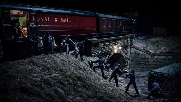 Scene from 'The Great Train Robbery', BBC drama to be broadcast in 2013