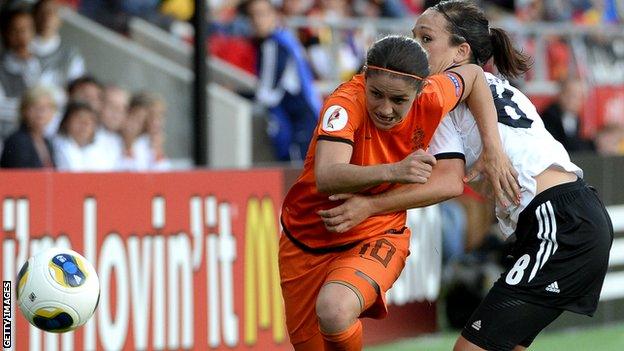 Netherlands against Germany