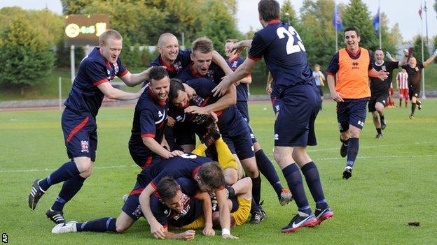 Prestatyn celebrate