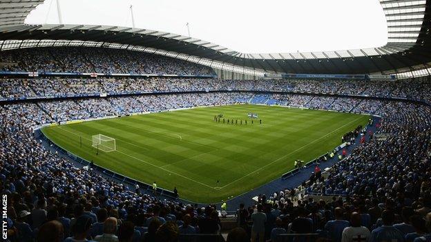 Manchester City's Etihad Stadium