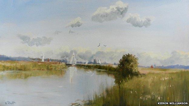 Thurne Summer Light (detail)