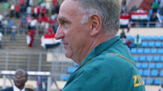 Zimbabwe coach Klaus-Dieter Pagels