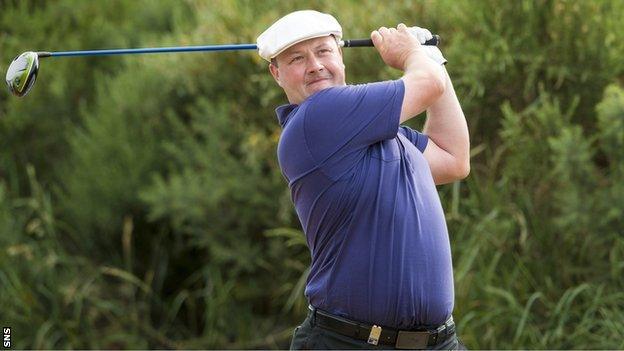 Scottish golfer Chris Doak