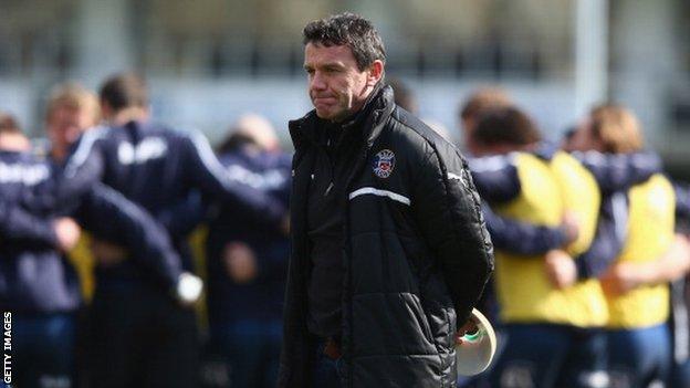 Bath head coach Mike Ford