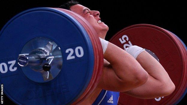 Sonny Webster won the men's 94kg class at the British Championships