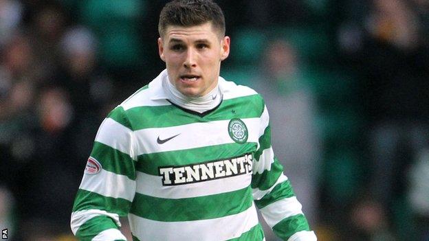 Celtic striker Gary Hooper