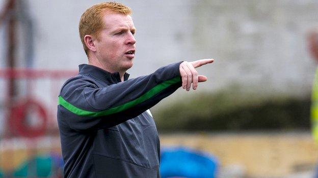 Celtic manager Neil Lennon