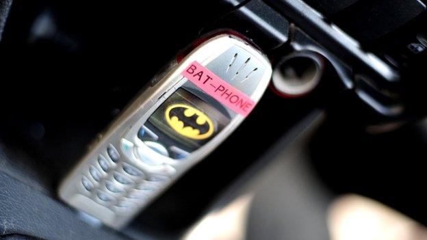 Inside the Batmobile