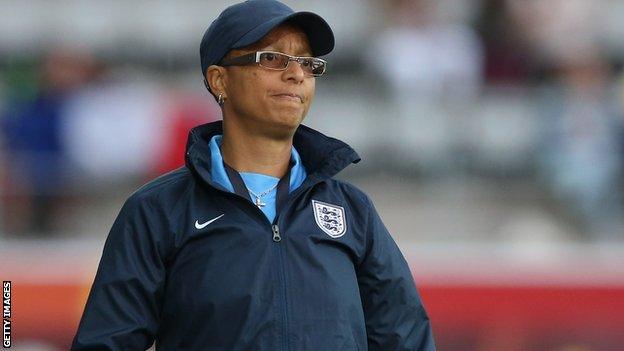 England coach Hope Powell