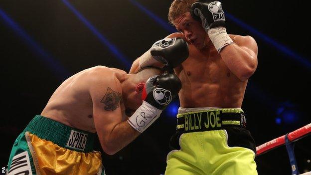 Billy Joe Saunders and Gary O'Sullivan