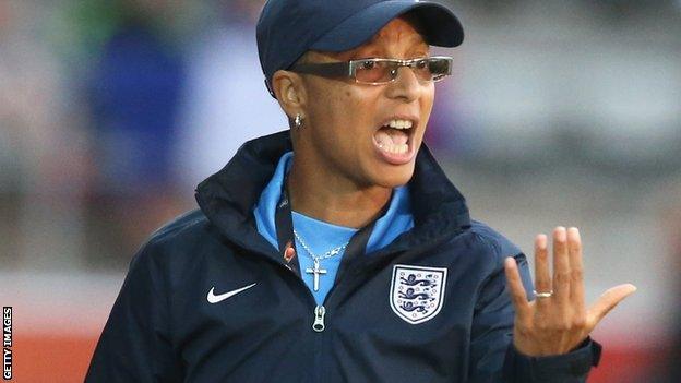 England coach Hope Powell