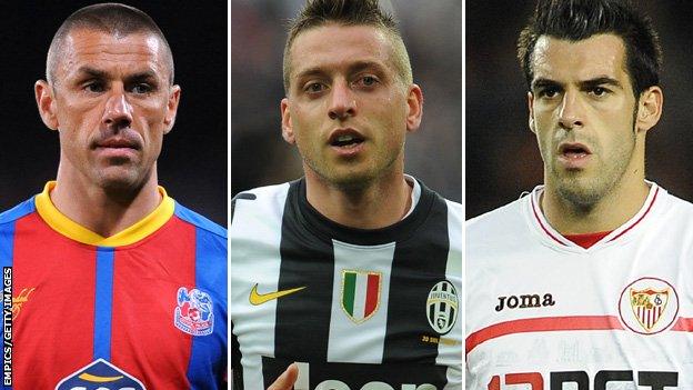 Kevin Phillips, Emanuele Giaccherini, Alvaro Negredo