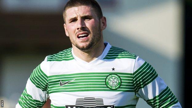 Celtic striker Gary Hooper