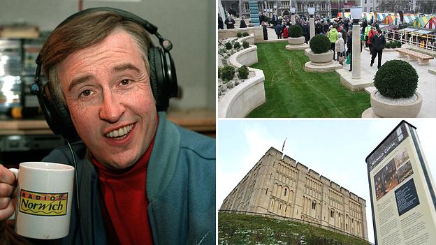 Alan Partridge, the war memorial and the castle