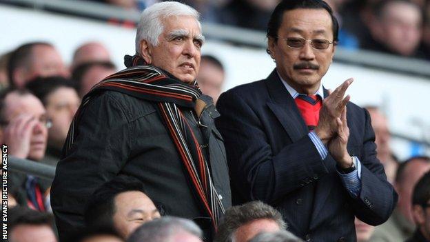 Sam Hammam and Vincent Tan