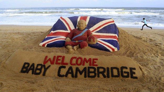 sand castle for royal baby