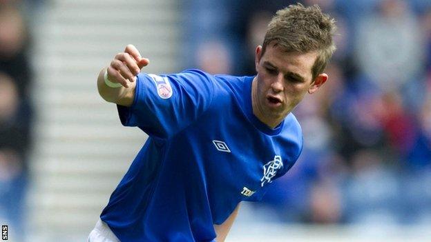 Rangers winger David Templeton