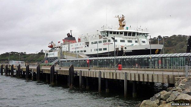 Ferry in Stornoway