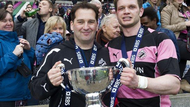 Kenny Murray won the RBS Cup three times with Ayr