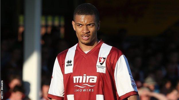 Michael Hector in Cheltenham colours