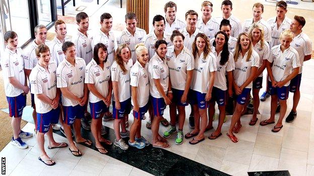 British swimming team