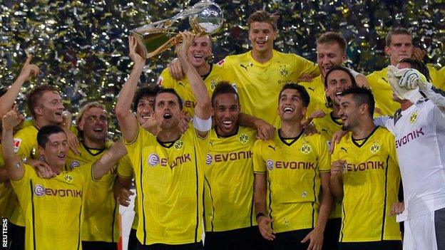 Dortmund celebrate