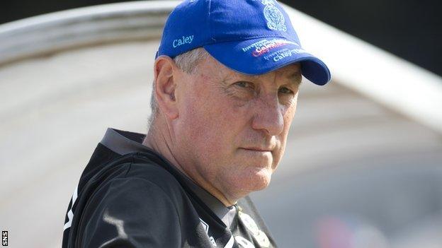 Inverness manager Terry Butcher