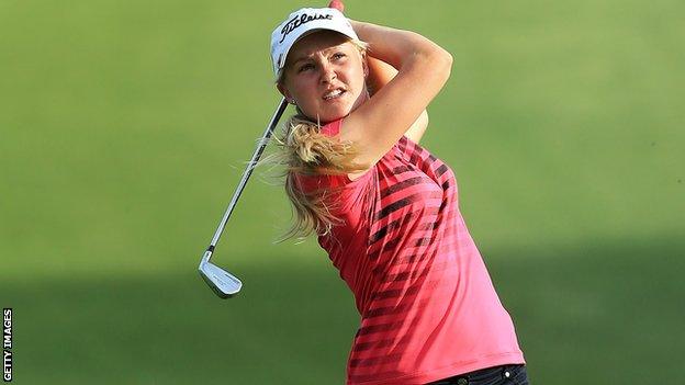 English golfer Charley Hull