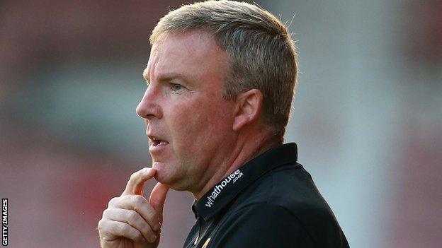 Wolves manager Kenny Jackett